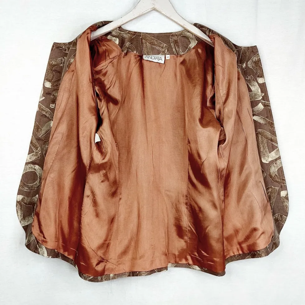 Andiata vintage pellavajakku koko 42