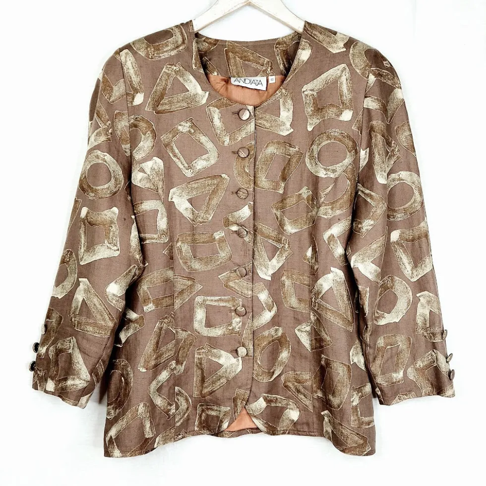 Andiata vintage pellavajakku koko 42