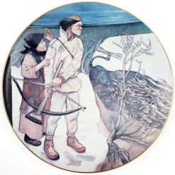 Arabia Kalevala 2 Joukahaisen kosto seinälautanen