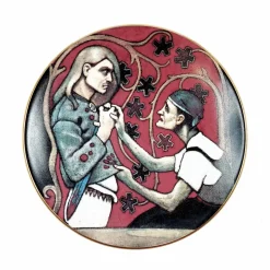 Arabia Kalevala 3 Velisurmaaja seinälautanen