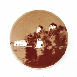 Arabia Kaupunki Savonlinna koristelautanen