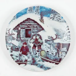 Arabia seinälautanen no. 11 Suurikokoinen mies
