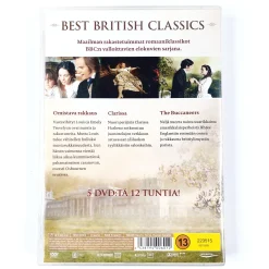 Best British Classics: Omistava rakkaus, Clarissa, The Buccaneers 5 DVD box