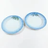 Christineholm Porcelaine Nr4 ja Nr5 pullalautanen 19 cm 2 kpl