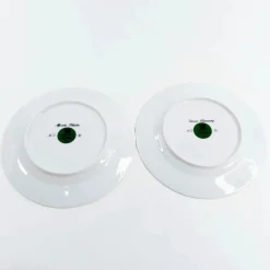 Christineholm Porcelaine Nr4 ja Nr5 pullalautanen 19 cm 2 kpl