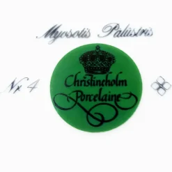 Christineholm Porcelaine Nr4 ja Nr5 pullalautanen 19 cm 2 kpl