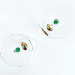 Crate & Barrel samppanjalasi 2 kpl