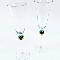 Crate & Barrel samppanjalasi 2 kpl