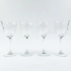Cristal D'Arques kierrekuvioidut viinilasit 4 kpl
