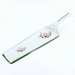 Crystal de luxe posliininen kakkulapio