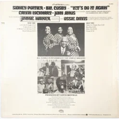 Curtis Mayfield and The Staple Singers: Let's Do It Again LP