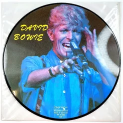 David Bowie haastattelu kuva-LP