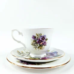 Duchess Fine Bone China kahvikuppisetti Äidin Kuppi -tekstillä 3 osaa