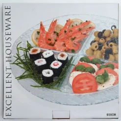 Excellent houseware Lasinen tajoiluastia