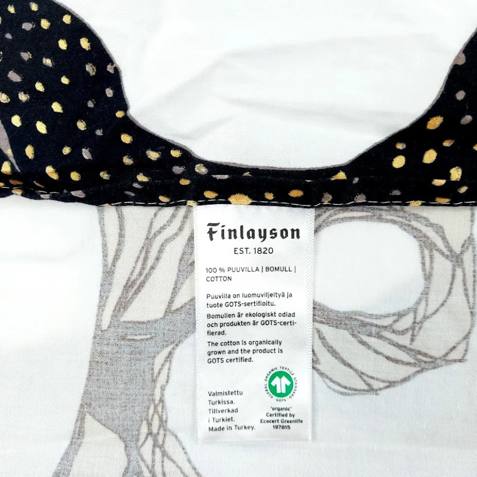 Finlayson Uskolliset pussilakana 152x212 cm ja tyynyliina 50x60 cm