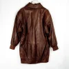 FinLed Finnish Leather Design vintage nahkatakki koko M