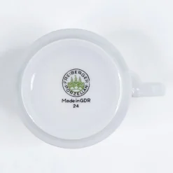 Freiberger Porzellan Vintage kahvikuppisetti 8 osaa