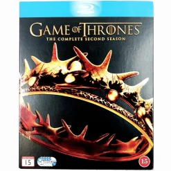 Game of Thrones 2. tuotantokausi Blu-ray 5 levyä