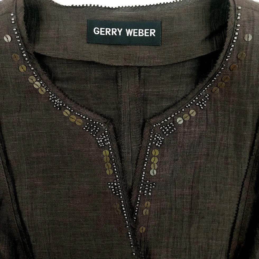 Gerry Weber pellavasekoitejakkupuku koko 38