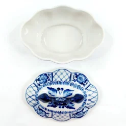 Gzhel kannellinen kulho 14,5 cm