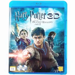 Harry Potter and the Deathly Hallows Part 2 3D Blu-ray 2 levyä
