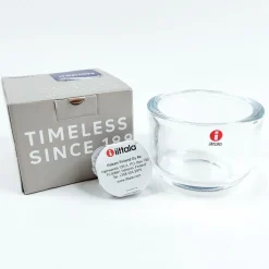 Iittala Valkea kynttilälyhty kirkas