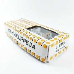 Japanilainen kahvikuppisetti 6 paria