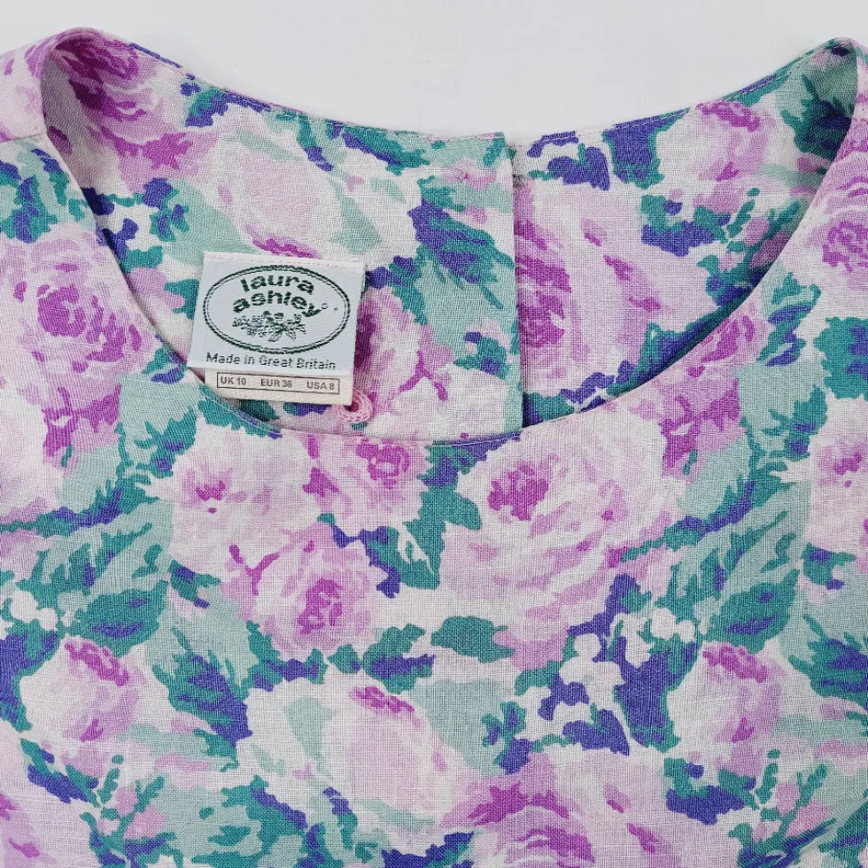 Laura Ashley pellavasekoitemekko koko 36