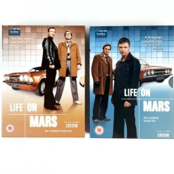 Life on Mars – The Complete Series One and Two DVD-boksi