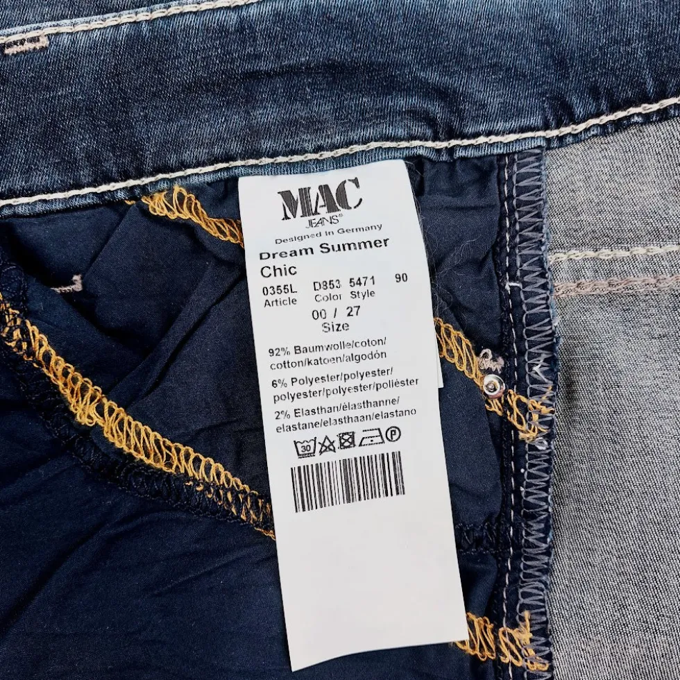 MAC Jeans Dream Summer Chic stretchfarkut koko 32/34