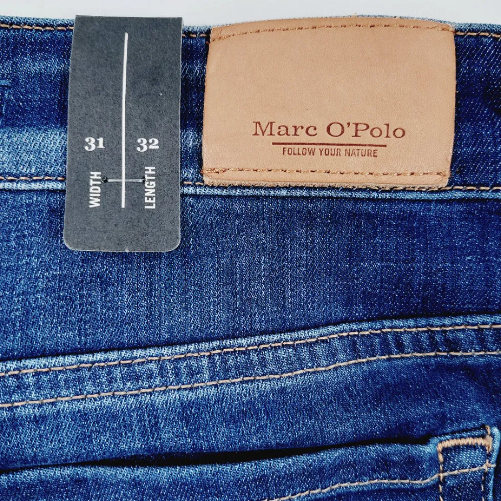 Marc O'Polo Alby Straight Mid Waist stretchfarkut koko 31/32"