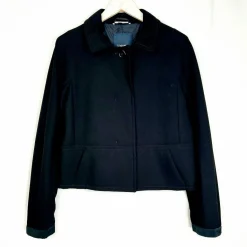 Max Mara lyhyt villakangastakki koko 36