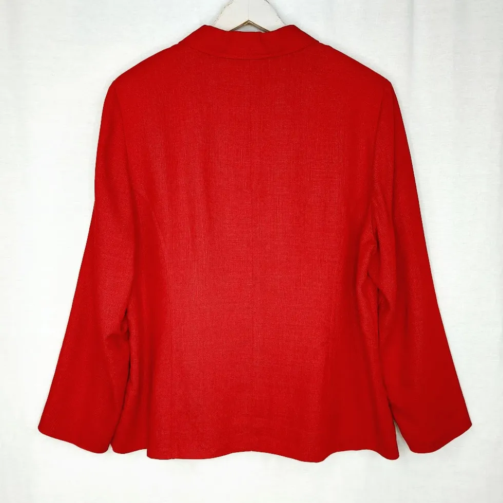 Merlyn Fashion vintage pellavasekoitepaitajakku koko 44