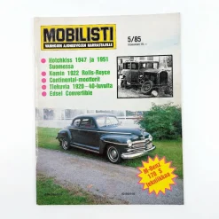 Mobilisti lehti 4kpl 1985