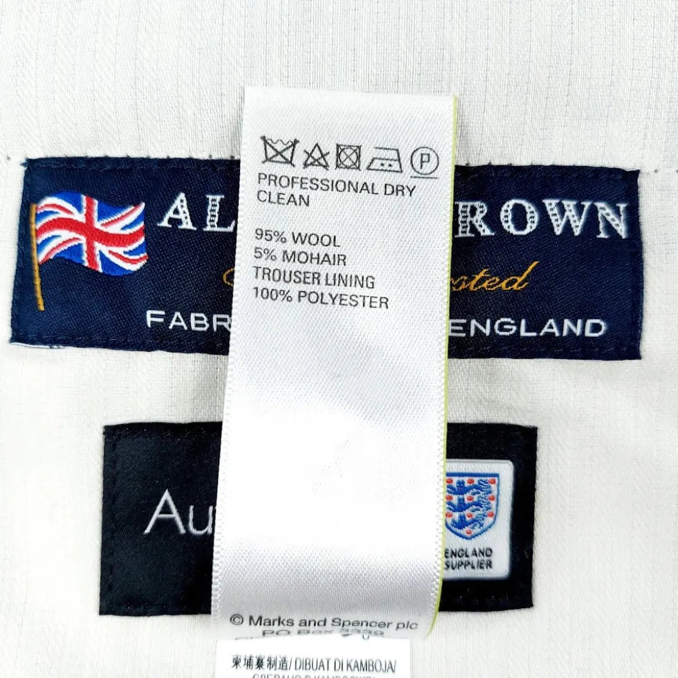 M&S Autograph Alfred Brown puku koko 48 / 34/33"