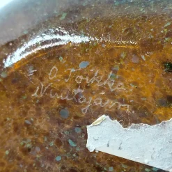 Nuutajärvi Mansikkapaikka koristepullo
