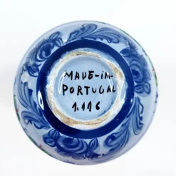 Portugalilainen käsinmaalattu maljakko 19,5 cm