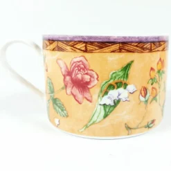 PTS International Tuscany Rose kahvikuppisetti 8 osaa