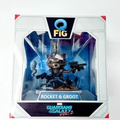 Quantum Mechanix Marvel figuuri Rocket and Groot