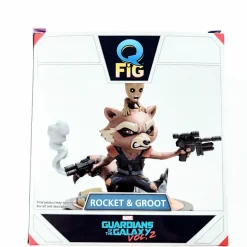Quantum Mechanix Marvel figuuri Rocket and Groot