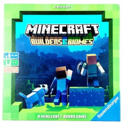 Ravensburger Minecraft Builders & Biomes lautapeli