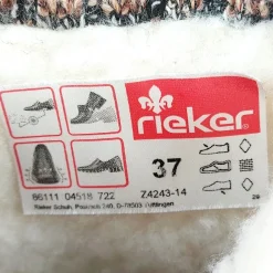 Rieker talvinilkkurit koko 37