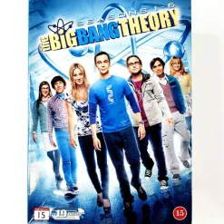 Rillit huurussa - The Big Bang Theory: Seasons 1-6 19DVD