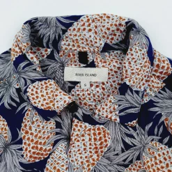 River Island lyhythihainen kauluspaita koko S