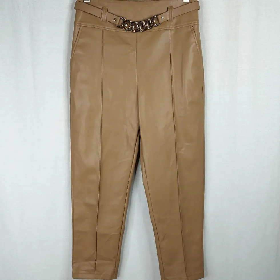 River Island tekonahkahousut koko 38