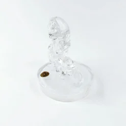 Royal Crystal Rock kissa ja pennut kristallifiguuri