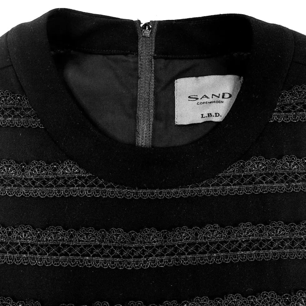 Sand Copenhagen pitsikoristeinen mekko koko 36