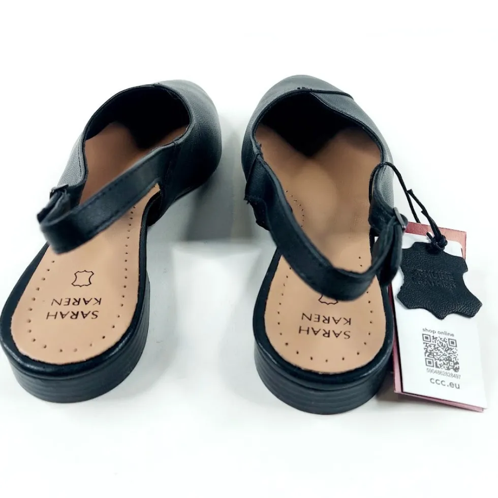 Sarah Karen Koletta nahkaiset slingback avokkaat koko 39