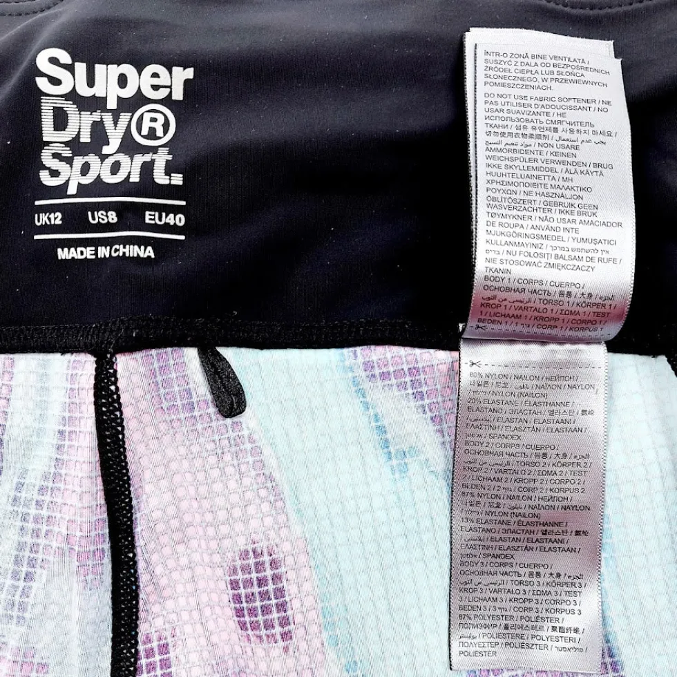 Super Dry Sport urheilulegginsit koko 40