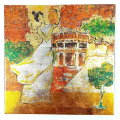 Tan My Design lakattu maalaus 25 x 25 cm